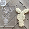 Absolutely Cookie Bunny set (cutter and Debosser)