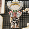 Absolutely Cookie Charlie Cowboy set (cutter and Debosser)