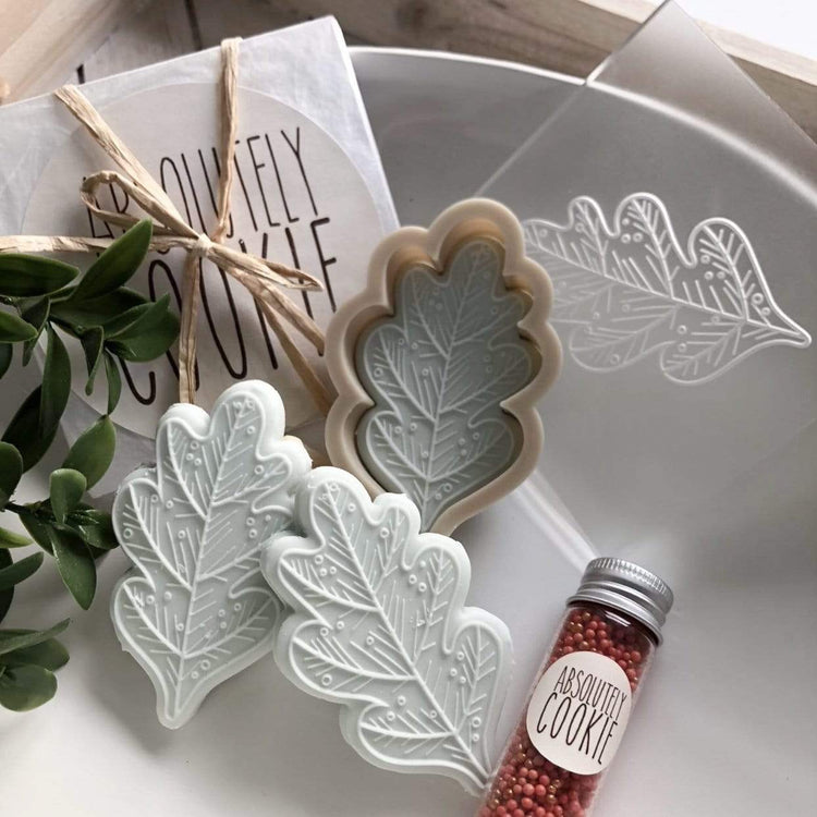 Absolutely Cookie Christmas Greens set(cutter and Debosser)