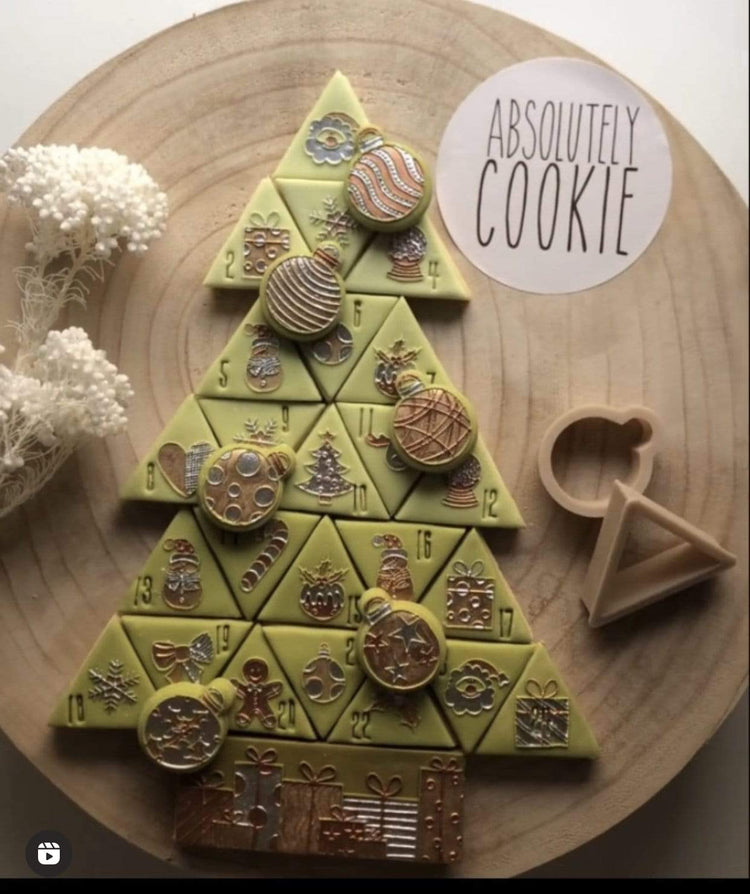 Absolutely Cookie, Christmas Tree advent Calendar