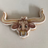 Absolutely Cookie Longhorn Crazy set (cutter and Debosser)