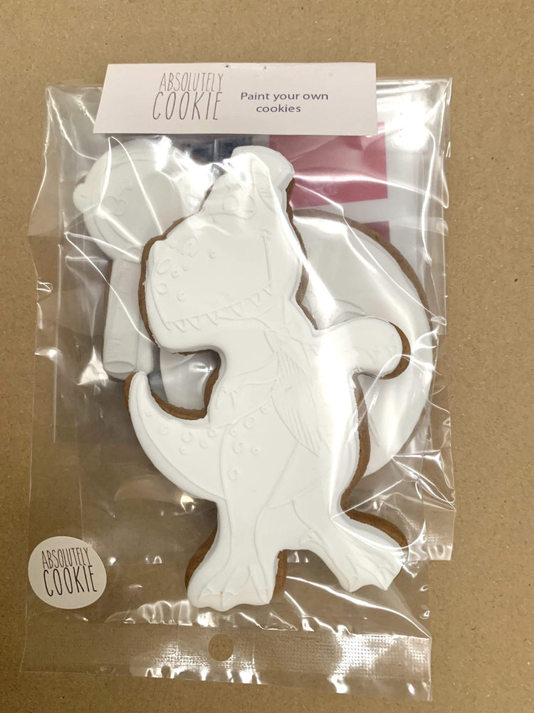 Absolutely Cookie Paint your own Gingerbread Dinosaur and Bug set