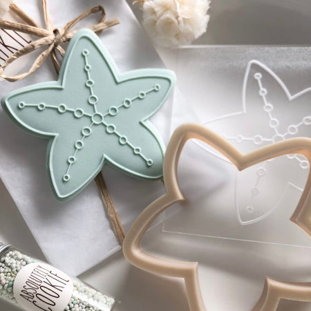 Absolutely Cookie Stanley’s Starfish set (cutter and Debosser)