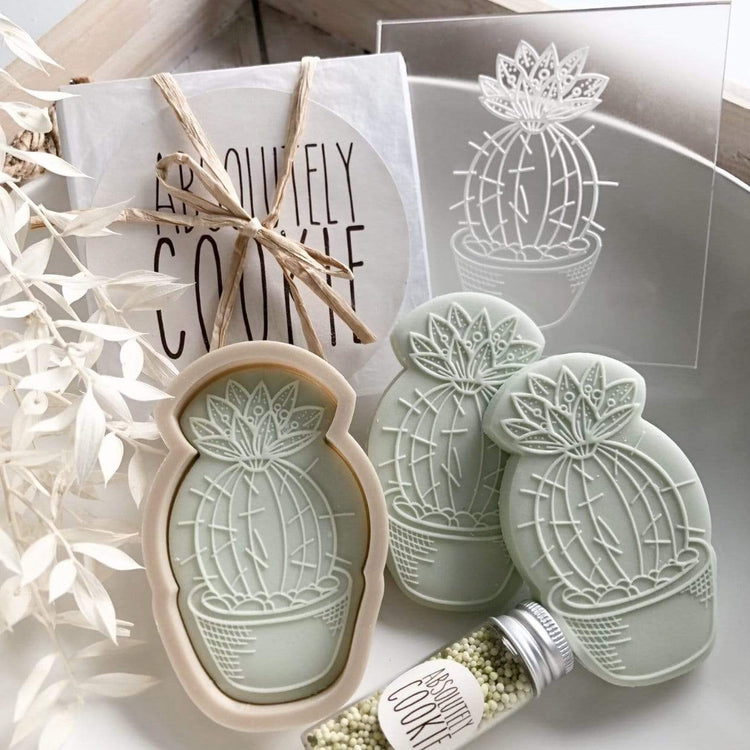 Absolutely Cookie, Thorny Cactus set (cutter and Debosser)