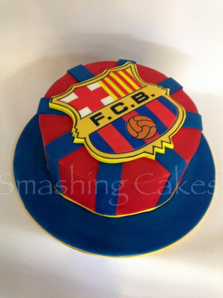 Cake Logo Round Mud Cake