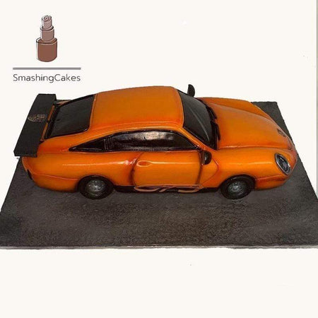 Car Hand Sculptured Car Cake