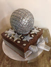 Smashing Cake Disco Ball Square Smashing Cake