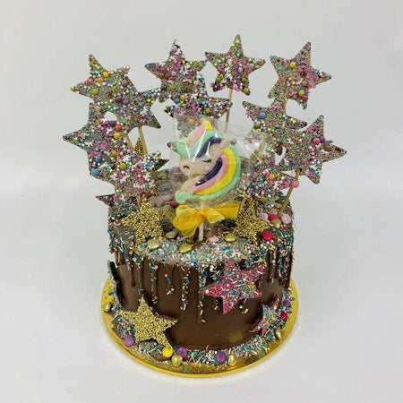 Smashing Cake Unicorn and Stars Smashing Cake